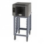 Cadco Bakerlux Station BLS-4HTD-1 4-Shelf Half Size Heavy-Duty Digital Countertop Convection Oven with Touch Control Panel and Stand - 208-240V Cadco Bakerlux Station BLS-4HTD-1 4-Shelf Half Size Heavy-Duty Digital Countertop Convection Oven with Touch Control Panel and Stand - 208-240V