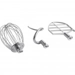 Avantco MX30H 30 Qt. Planetary Floor Mixer with Guard & Standard Accessories - 120V, 1 3/4 hp