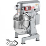 Avantco MX30H 30 Qt. Planetary Floor Mixer with Guard & Standard Accessories - 120V, 1 3/4 hp