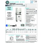 Hoshizaki DCM-500BAH-OS Opti-Serve Countertop Ice Maker and Water Dispenser - 40 lb. Storage Air Cooled Hoshizaki DCM-500BAH-OS Opti-Serve Countertop Ice Maker and Water Dispenser - 40 lb. Storage Air Cooled