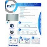 Scotsman MC2648SR-3 Prodigy Elite® Series 48 Scotsman MC2648SR-3 Prodigy Elite® Series 48