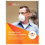 3M 8577 P95 Particulate Respirator with Cool Flow Valve and Nuisance Level Organic Vapor Relief - 10/Pack 3M 8577 P95 Particulate Respirator with Cool Flow Valve and Nuisance Level Organic Vapor Relief - 10/Pack