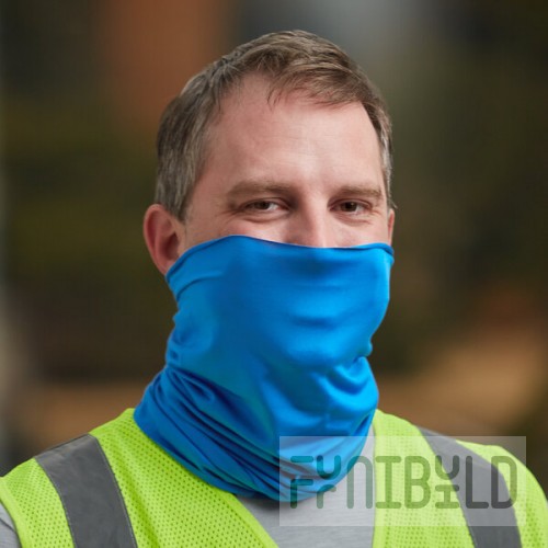 Ergodyne 42129 Chill-Its 6487 Blue Cooling Multi-Band Face / Head Covering