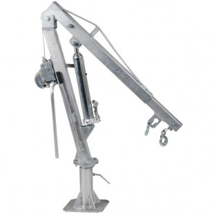 Vestil Steel Winch Truck Jib Crane with 360 Degree Swivel and 52 Vestil Steel Winch Truck Jib Crane with 360 Degree Swivel and 52