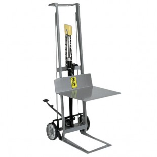 Wesco Industrial Products 400 lb. 2 Wheel Aluminum Hydraulic Pedalift with 22