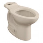 American Standard Cadet PRO 3517A101.020 White Vitreous China Floor-Mount Chair Height Elongated Toilet Bowl - 1.6 GPF