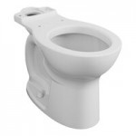 American Standard Cadet PRO 3517A101.020 White Vitreous China Floor-Mount Chair Height Elongated Toilet Bowl - 1.6 GPF