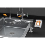 Guardian Equipment G1806 Right Hand Deck Mounted Eyewash Station with 90 Degree Swivel