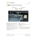 Guardian Equipment G1806 Right Hand Deck Mounted Eyewash Station with 90 Degree Swivel