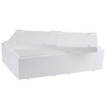 Polar Tech Thermo Chill Overnite Insulated Food Pan Shipping Box with Foam Container ON66C 25
