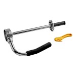 Lavex Heavy-Duty Steel Stretch Wrap Dispenser with Film Cutter