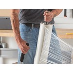 Lavex Heavy-Duty Steel Stretch Wrap Dispenser with Film Cutter