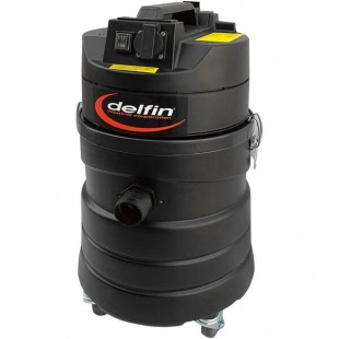 Delfin Industrial Pro HEPA 10 Gallon Dry Canister Vacuum with HEPA Filtration and Toolkit HV105 - 115V Delfin Industrial Pro HEPA 10 Gallon Dry Canister Vacuum with HEPA Filtration and Toolkit HV105 - 115V
