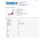 Wesco Industrial Products 273454 CP3 Pallet Truck with 21