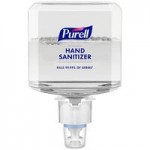 PURELL® 5024-01 ES4 1200 mL Graphite Gray Manual Hand Sanitizer Dispenser with Wall / Floor Shield