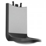 PURELL® 5024-01 ES4 1200 mL Graphite Gray Manual Hand Sanitizer Dispenser with Wall / Floor Shield