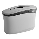 Kimberly-Clark Professional 55760 Gray C-Fold / Multifold Countertop Paper Towel Dispenser