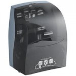Kimberly-Clark Professional 55760 Gray C-Fold / Multifold Countertop Paper Towel Dispenser