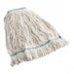 Advantage Supplies 24 oz. #32 Natural Cotton Looped End Wet Mop Head with 1