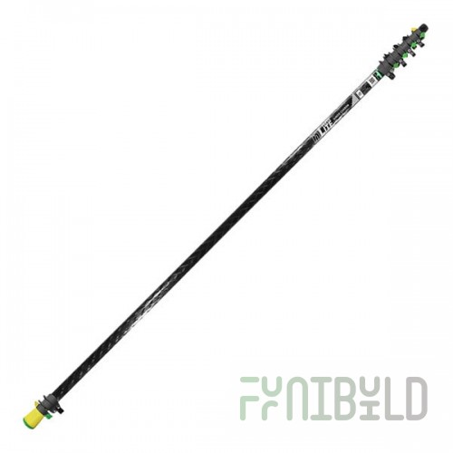 Unger nLite HiFlo Gen 1 UC67G 4-Section HiMod Carbon Water Cleaning Master Pole - 22'