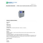 Busch Systems Uptown 101454 64 Gallon LDPE Two Stream Decorative Mixed Recyclables / Waste Receptacle Busch Systems Uptown 101454 64 Gallon LDPE Two Stream Decorative Mixed Recyclables / Waste Receptacle