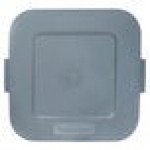 Rubbermaid® FG352700GRAY BRUTE 28 Gallon Gray Square Lid Rubbermaid® FG352700GRAY BRUTE 28 Gallon Gray Square Lid