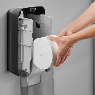 Tork OptiServe T5 Coreless 1500 Sheet 2-Ply High-Capacity Universal Toilet Paper Roll - 18/Case