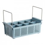 Noble Warewashing Gray Dish Rack and Glass Rack Dolly with 36 Noble Warewashing Gray Dish Rack and Glass Rack Dolly with 36