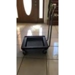 Noble Warewashing Gray Dish Rack and Glass Rack Dolly with 36 Noble Warewashing Gray Dish Rack and Glass Rack Dolly with 36