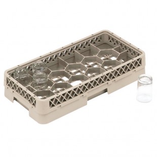 Vollrath HR1F Traex® Half-Size Beige 17 Compartment 3 13/16 Vollrath HR1F Traex® Half-Size Beige 17 Compartment 3 13/16