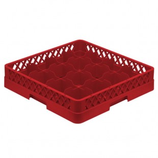 Vollrath TR4A Traex® Full-Size Red 16-Compartment 4 13/16 Vollrath TR4A Traex® Full-Size Red 16-Compartment 4 13/16