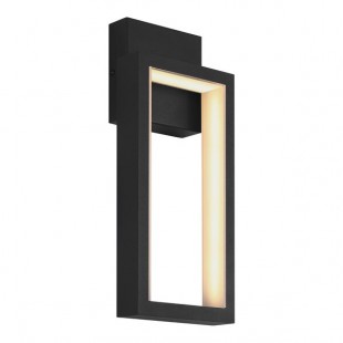 Canarm Kalino Black Outdoor LED Wall Light - 120V, 14W