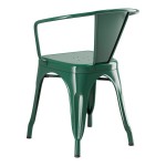 Lancaster Table & Seating Alloy Emerald Green Outdoor Arm Chair Lancaster Table & Seating Alloy Emerald Green Outdoor Arm Chair