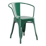 Lancaster Table & Seating Alloy Emerald Green Outdoor Arm Chair Lancaster Table & Seating Alloy Emerald Green Outdoor Arm Chair