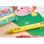 Choice 4-Pack Hexagonal Kids' Restaurant Crayons in Cello Wrap - 250/Case Choice 4-Pack Hexagonal Kids' Restaurant Crayons in Cello Wrap - 250/Case