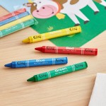Choice 4-Pack Hexagonal Kids' Restaurant Crayons in Cello Wrap - 250/Case Choice 4-Pack Hexagonal Kids' Restaurant Crayons in Cello Wrap - 250/Case