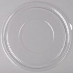 Sabert 93064A50 FreshPack 64 oz. Black Round Shallow Bowl - 50/Case