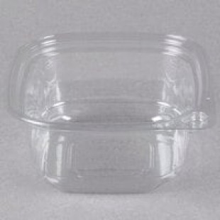Pactiv Square Recycled PET Deli Container 12 oz. - 960/Case Pactiv Square Recycled PET Deli Container 12 oz. - 960/Case