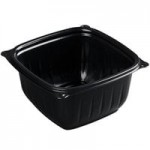 Dart PP816BDL PresentaBowls Pro Clear Polypropylene Vented Square Flat Lid for 8-16 oz. Square Bowls - 504/Case Dart PP816BDL PresentaBowls Pro Clear Polypropylene Vented Square Flat Lid for 8-16 oz. Square Bowls - 504/Case