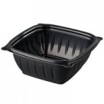 Dart PP816BDL PresentaBowls Pro Clear Polypropylene Vented Square Flat Lid for 8-16 oz. Square Bowls - 504/Case Dart PP816BDL PresentaBowls Pro Clear Polypropylene Vented Square Flat Lid for 8-16 oz. Square Bowls - 504/Case