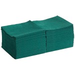 Choice Hunter Green 2-Ply Beverage / Cocktail Napkin - 250/Pack