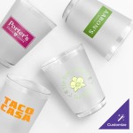 WNA Comet Frost-Flex 16 oz. Frosted Customizable Plastic Tumbler - 500/Case