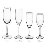 Acopa 4.5 oz. Flute Glass - Sample Acopa 4.5 oz. Flute Glass - Sample