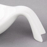 Villeroy & Boch 10-3420-3595 Flow 1 oz. White Premium Porcelain Amuse Bouche - 6/Case