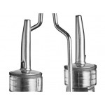 Choice 16 oz. 3 Piece Oil & Vinegar Cruet Set with Rack Choice 16 oz. 3 Piece Oil & Vinegar Cruet Set with Rack