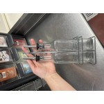 Choice 16 oz. 3 Piece Oil & Vinegar Cruet Set with Rack Choice 16 oz. 3 Piece Oil & Vinegar Cruet Set with Rack