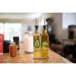Choice 16 oz. 3 Piece Oil & Vinegar Cruet Set with Rack Choice 16 oz. 3 Piece Oil & Vinegar Cruet Set with Rack