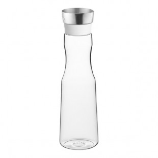 Cal-Mil 51 oz. Clear Polycarbonate Carafe with Stainless Steel Lid 3551-55 - 3/Case Cal-Mil 51 oz. Clear Polycarbonate Carafe with Stainless Steel Lid 3551-55 - 3/Case
