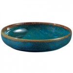 Oneida Studio Pottery Blue Moss by 1880 Hospitality F1468994285 8 oz. Porcelain Footed Bowl / Ramekin - 24/Case Oneida Studio Pottery Blue Moss by 1880 Hospitality F1468994285 8 oz. Porcelain Footed Bowl / Ramekin - 24/Case