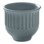 Heart & Soul Pine 2.4 oz. Round Sky Porcelain Ramekin - 6/Case